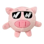 Pop A Pig Bouncy Plush Toy for Talking Dog Club Dogs (Pink)