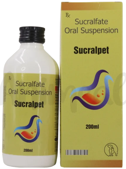 Oral Suspension of Sihil Sucralpet (Sucralfate) for Dogs and Cats