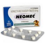 Dogs' 10 mg Intas Neomec (Ivermectin) Tablets