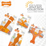 Dogs' Nylabone Sliver Collection Flexi Chew X Bone Toy with Sweet Potato and Turkey Flavour - Image 3