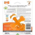 Dogs' Nylabone Sliver Collection Flexi Chew X Bone Toy with Sweet Potato and Turkey Flavour - Image 2