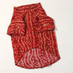 Dogs' Pawgypets Bandani Kurta (Red) - Image 2