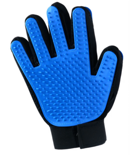 Pet Vogue Double-Sided Dog and Cat Handbrush(Blue/Black)