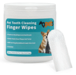 Dogs and Cats' Finger Cot Teeth Cleaning Wipes from QPets
