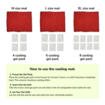 Dogs' Skatrs Cooling Mat(Red) - Image 3