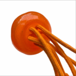 The Talking Dog Club  Dogs Jelly Fish Rope Toy (Orange) - Image 3
