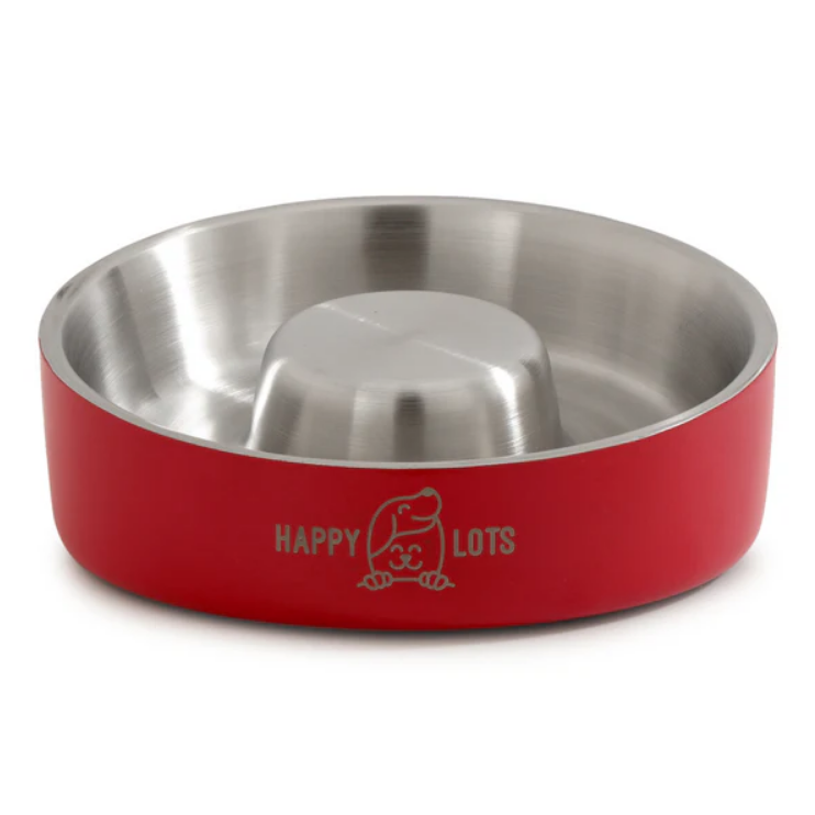 Screenshot_167 The Dogs and Cats Happy Lots Slant Feeder Whiskerware(Red) - Image 1