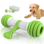 Dogs Pet Geek Playbone Toy (White/Green)