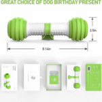 Dogs Pet Geek Playbone Toy (White/Green) - Image 6