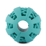 Dogs Trixie Denta Fun Ball Mint Flavour Natural Rubber Toy Suitable for Medium Chewers - Image 2