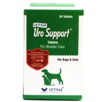 Vetina Urosupport Tablet For Dogs & Cats (Pack of 30 tablets)