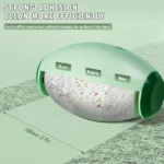 Talking Dog Club Reusable and Washable Sticky Gel Lint Roller for Cats and Dogs (Green) - Image 2