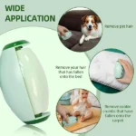 Talking Dog Club Reusable and Washable Sticky Gel Lint Roller for Cats and Dogs (Green) - Image 3