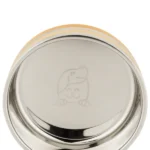 The Happy Lots Mirror and Anti-Skid Snuggle Bowl for Cats and Dogs (Yellow/White) - Image 2