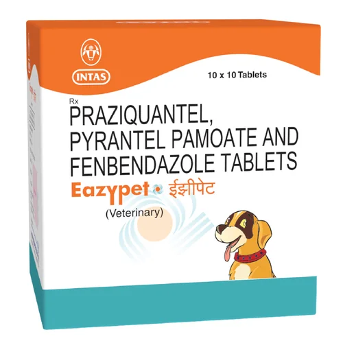 The Intas Eazypet Tablet for Dog Deworming The Intas Eazypet Tablet for Dog Deworming - Image 1