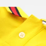 Tommy Hilfiger Cluff Polo T-Shirt with Flag Collar for Dogs(Vivid Yellow) - Image 3