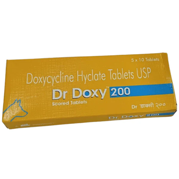 Ttk Dr. Doxy 200mg Tablet for Dogs and Cats (Doxycycline Hyclate) Ttk Dr. Doxy 200mg Tablet for Dogs and Cats (Doxycycline Hyclate) - Image 1