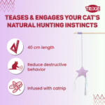 Trixie Junior's Star Toy for Cats Playing Rod - Image 3