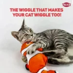 Cats Trixie Wiggly Clown Fish Toy (Red) - Image 2
