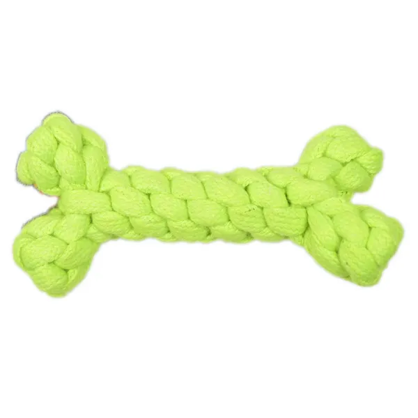 Dogs and cats can enjoy the Skatrs Dummy Knotted, Ball and Bone Shaped Rope Chew Toy Combo 4 Dogs and cats can enjoy the Skatrs Dummy Knotted, Ball and Bone Shaped Rope Chew Toy Combo - Image 1