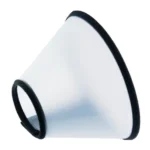 Dogs and cats can wear the Trixie Protective Elizabethan Collar with Velcro