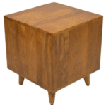 Small Dogs and Cats FurryLiving Wally Side Table with (Honey/Yellow Cushion) - Image 2