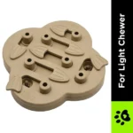 Dogs Level 2 Intermediate Outward Hound Nina Ottosson Hide N Slide Dog Puzzle For Soft Chewers (Brown) - Image 2