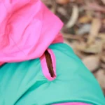 Dogs Pet Set Go Splash Waterproof Raincoat(Aqua Pink) - Image 2