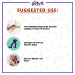 Petvit Tick Repellent Powder for Cats and Dogs - Image 4