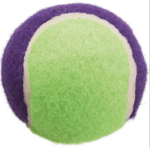 Dogs and Cats Trixie Tennis Ball Toy (Green/Purple)