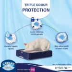 Catsan Hygiene Plus 100% Natural Cat Litter with No Scent and No Clumping - Image 2